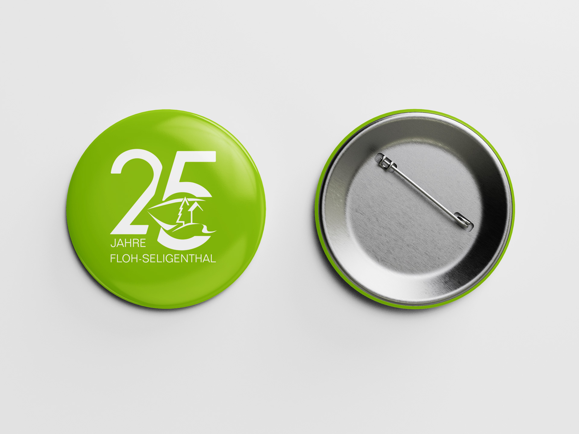 25 Jahre Floh-Seligenthal Ansteckbutton